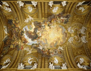 Der Triumph des heiligen Namens Jesu, Kirche des Gesù, Rom